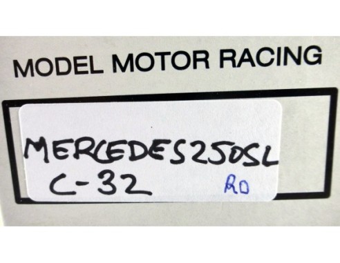 MERCEDES 250 SL ROJO REF.L-32 EXIN MEX