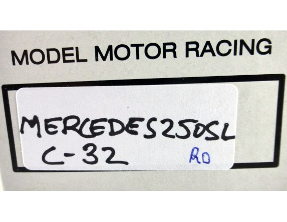 MERCEDES 250 SL ROJO REF.L-32 EXIN MEX