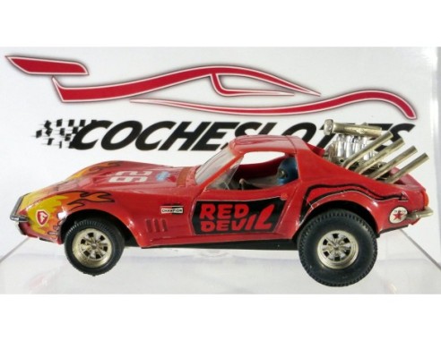 CHEVROLET CORVETTE ROJO CLARO REF.4050 EXIN MEX