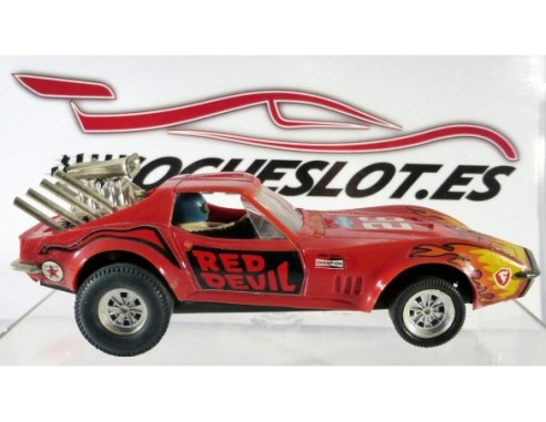 CHEVROLET CORVETTE ROJO CLARO REF.4050 EXIN MEX