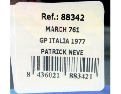 MARCH 761 GP ITALIA 1977 REF.88342 FLY