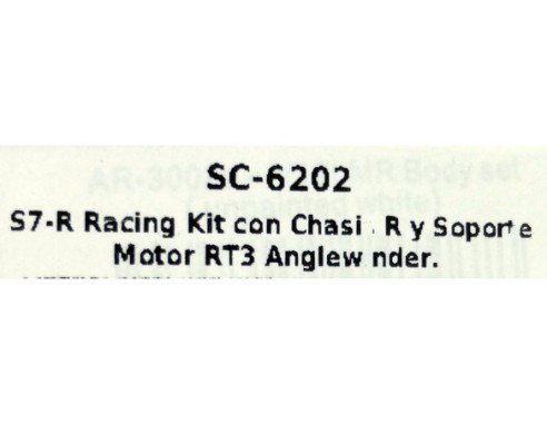 SALEEN S7-T RACING REF. SC6202 ARROW SLOT