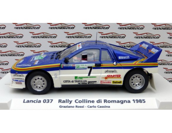 LANCIA 037 R COLL ROMAGNA “85 Nº 7 ROSSI BIKERS IN CAR 02 REF.99103 FLY