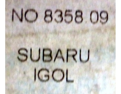 Subaru Impreza “Igol” Blanco 1996 REF.83580 TYCO