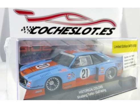 FORD MUSTANG GULF HISTORICAL COLORS  REF.SWHC05 SIDEWAYS