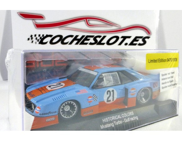 FORD MUSTANG GULF HISTORICAL COLORS  REF.SWHC05 SIDEWAYS