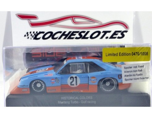 FORD MUSTANG GULF HISTORICAL COLORS  REF.SWHC05 SIDEWAYS
