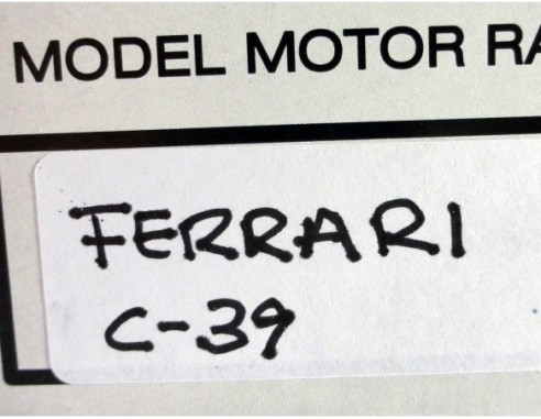 FERRARI 156 ROJO REF.C-39 EXIN MEX