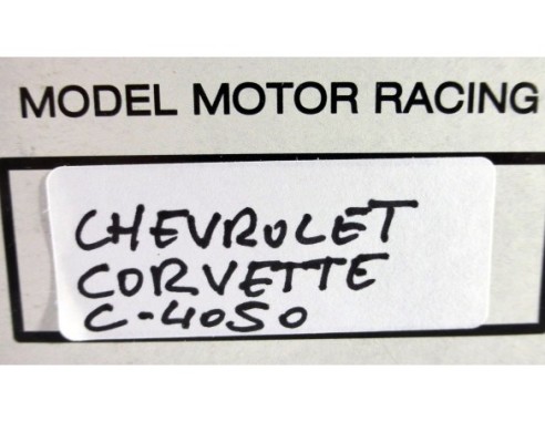 CHEVROLET CORVETTE ROJO REF.4050 EXIN MEX