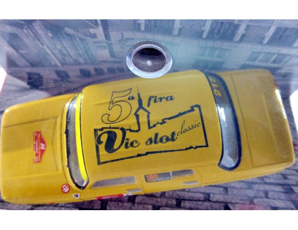 RENAULT 8 TS 5º FIRA VIC SLOT  ED. LTD. 140 u.REF.63800 TECNITOYS