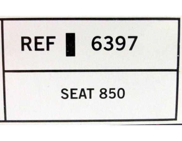 SEAT 850 Nº42 REF.6397 TECNITOYS