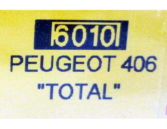 PEUGEOT 406 ROJO “”TOTAL”” REF.6010 TECNITOYS
