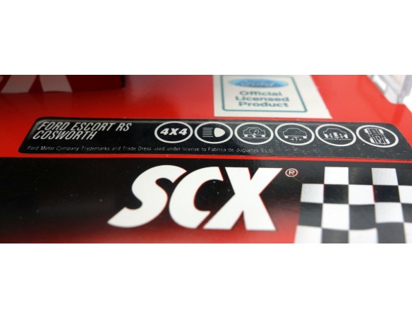 FORD ESCORT RS COSWORTH. PURAS.VERSION IMPORTACION REF.A10196X300 SCX