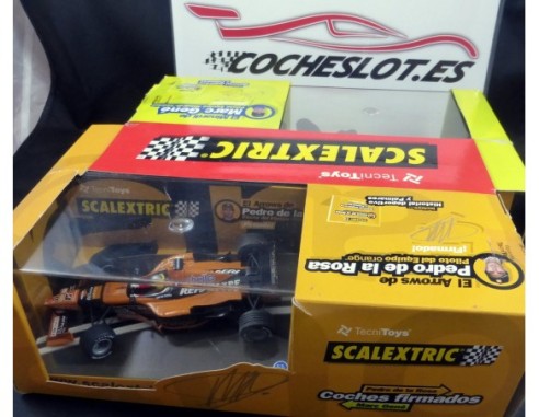 PACK F1 ALTA COMPETICION FIRMADOS JENE-DE LA ROSA REF.6902 TECNITOYS