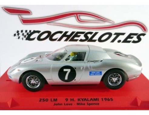 FERRARI 250 LM  Nº 7 9 h.KYALAMI 1965 REF.53304S SILVER LMD. 20u.FLY