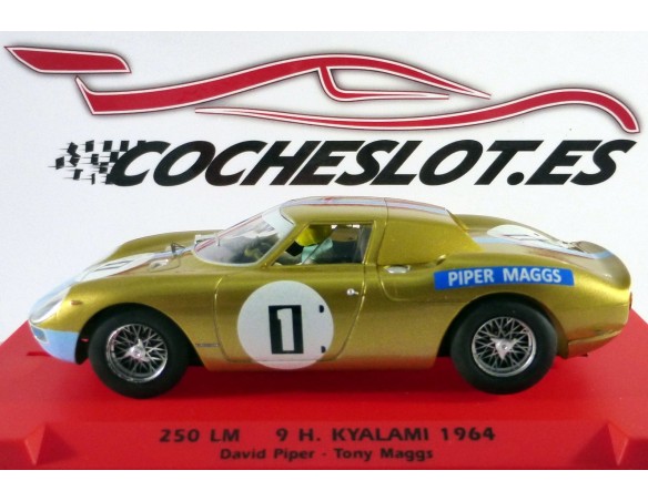FERRARI 250 LM  Nº 1 9 h.KYALAMI 1964 REF.50303G GOLD LMD. 20u.FLY