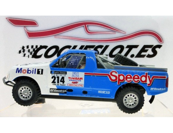 FORD RANGER PRO TRUCK BLANCO AZUL COLECCION RAID NINCO