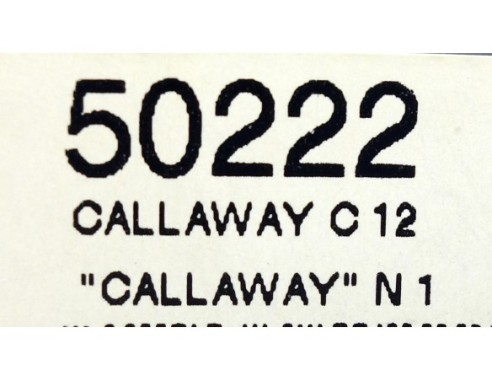 CALLAWAY C2 REF.50222 NINCO