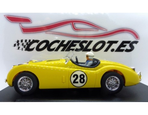 JAGUAR XK-120 AMARILLO Brooklands ED.LTD.500u 2010 REF.91010 NINCO