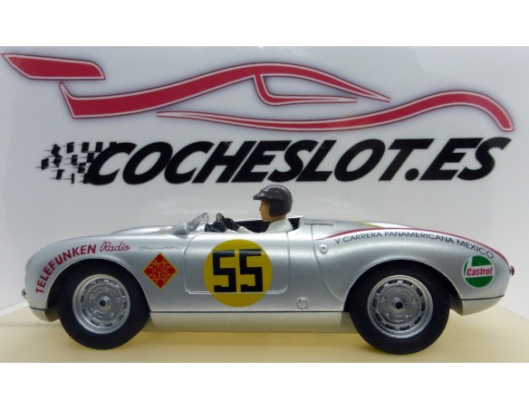 PORSCHE 550 SPYDER 5ª panamericana TELEFUNKEN REF.50476 NINCO