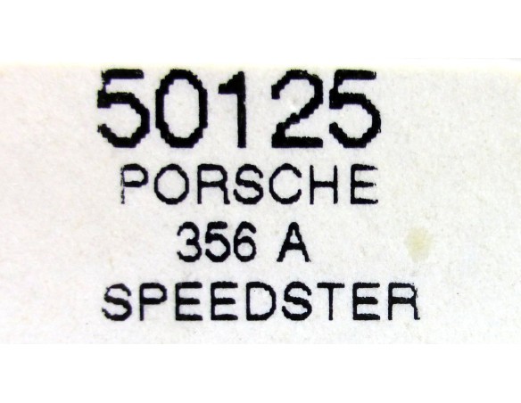 PORSCHE 356A SPEEASTER REF.50125 NINCO