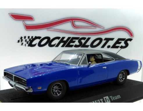 DODGE CHARGER METALLIC BLUE DAVE MARCIS REF.S3535 SUPERSLOT