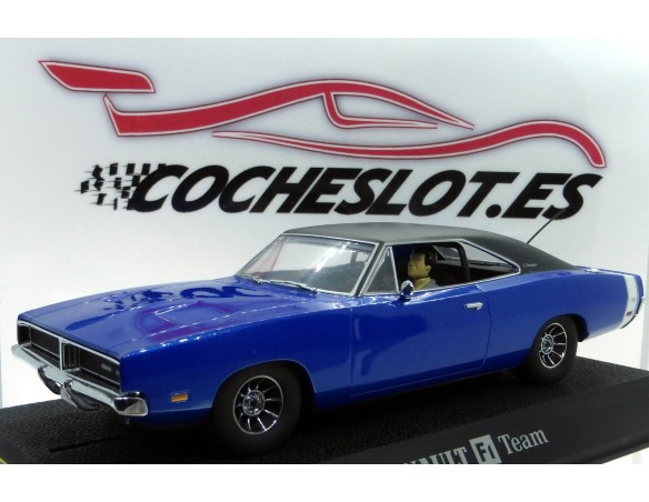 DODGE CHARGER METALLIC BLUE DAVE MARCIS REF.S3535 SUPERSLOT