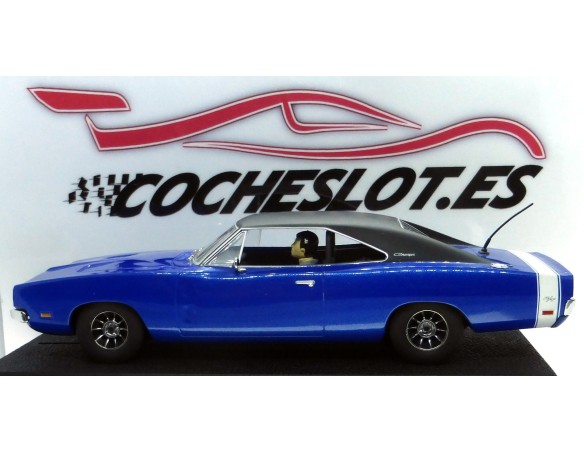 DODGE CHARGER METALLIC BLUE DAVE MARCIS REF.S3535 SUPERSLOT
