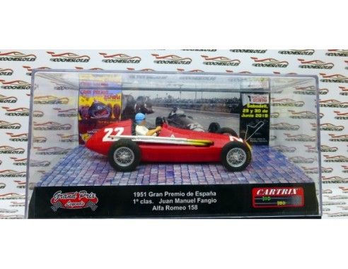 ALFA ROMEO FANGIO 1951.FOROSLOT BARCELONA 2019 REF.0040 CARTRIX