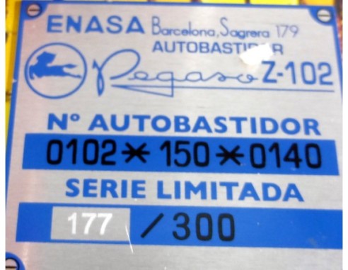 PEGASO Z102 TOP SLOT