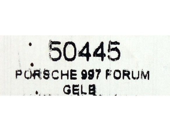 PORSCHE 997 FORUM REF.50445 NINCO