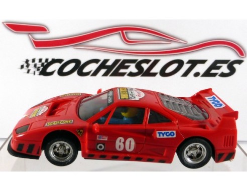 FERRARI  F40 ROJO CLUB SCALEXTRIC 1994 REF.8345C TYCO