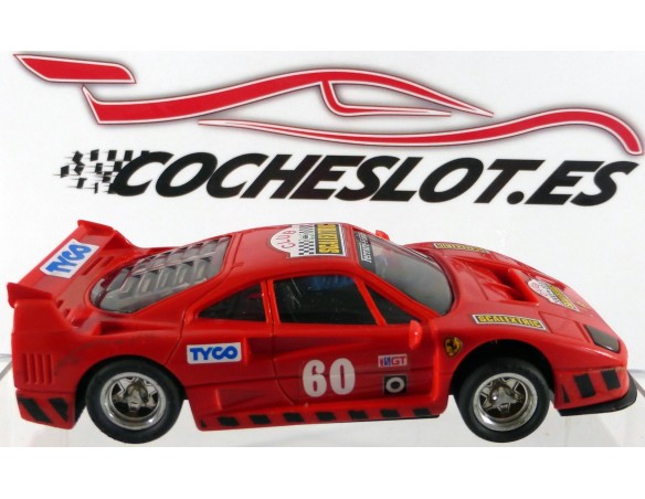 FERRARI  F40 ROJO CLUB SCALEXTRIC 1994 REF.8345C TYCO