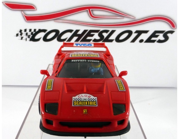 FERRARI  F40 ROJO CLUB SCALEXTRIC 1994 REF.8345C TYCO