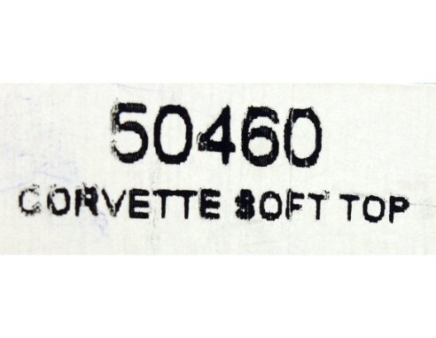 CORVETTE SOFT TOP REF.50460 NINCO
