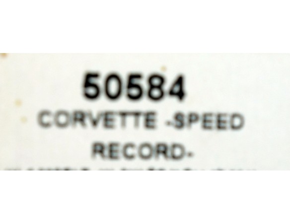 CORVETTE SPEED RECORD REF.50584 NINCO