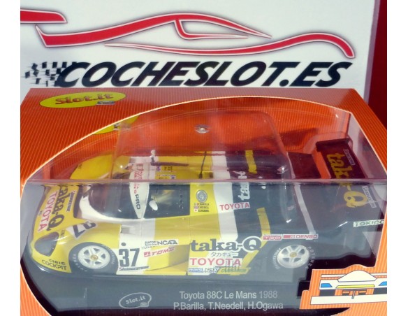 TOYOTA 88C Nº37 TAKA-Q LE MANS 1988 REF.CA19b SLOT.IT