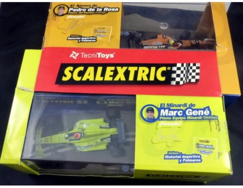 PACK F1 ALTA COMPETICION FIRMADOS JENE-DE LA ROSA REF.6902 TECNITOYS