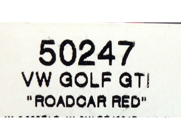 VW GOLF GTI ROADCAR RED REF.50247 NINCO