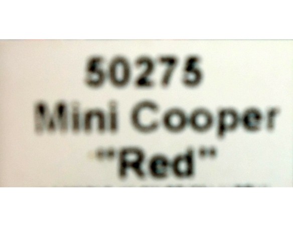 MINI COOPER RED REF.50275 NINCO
