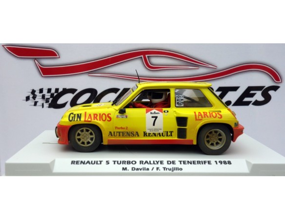 Renault 5 Turbo Larios Rallye Tenerife 1988 EFECTO BARRO ED.IMPORTACION. Ref. E2005 FLY
