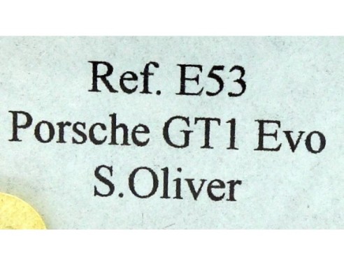 PORSCHE GT1 EVO S.OLIVER REF.E53 FLY