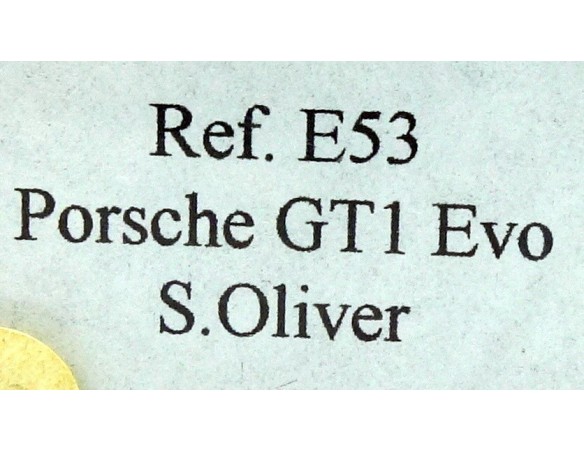 PORSCHE GT1 EVO S.OLIVER REF.E53 FLY