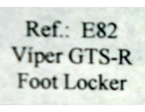 VIPER GTS-R FOT LOCKER REF.E82 FLY