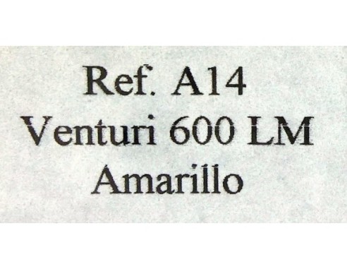 VENTURI 600 LM “Jarama 94” Amarillo - Nº 57 REF.A14 FLY