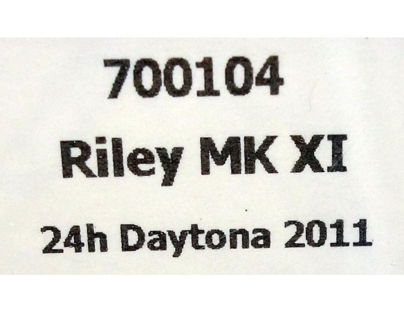RILEY MK XI 24h DAYTONA 2011 REF.700104 FLY