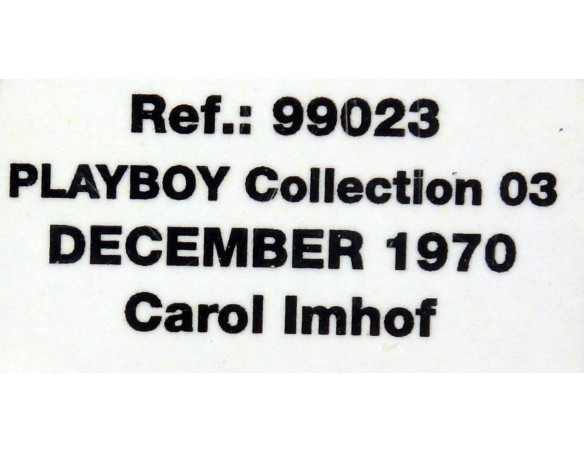 PLAYBOY COLLECTION 03 DICIEMBRE 1970 REF.99023 FLY