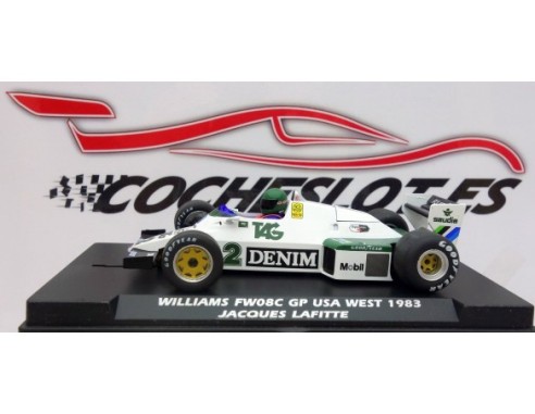 WILLIAMS FW08C GP USA WEST 1983 REF.W40102 FLY