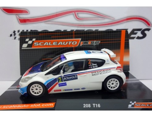 PEUGEOT 208 IRC ACROPOLIS 2014 REF.SC6118 SCALEAUTO