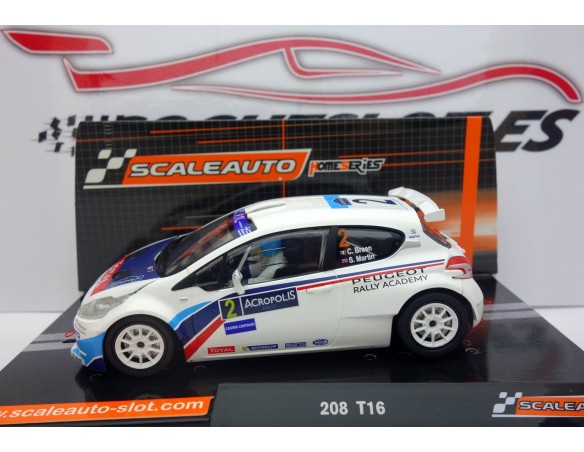 PEUGEOT 208 IRC ACROPOLIS 2014 REF.SC6118 SCALEAUTO